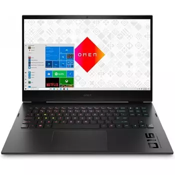 Ноутбук HP Omen 16-c0057ur, 16.1", R7 5800H, 16 Гб, SSD 512 Гб, RTX 3070 8Gb, FDos, чёрный 928583