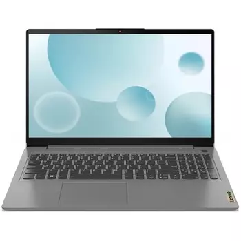 Ноутбук Lenovo IdeaPad 3 15IAU7,15.6", i5 1235U,8 Гб,SSD 512 Гб,Intel UHD, no OS, серый