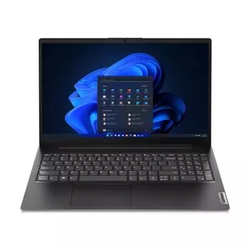 Ноутбук Lenovo V15 G4 AMN, 15.6", R5 7520U, 8 Гб, SSD 256 Гб, noOS, чёрный