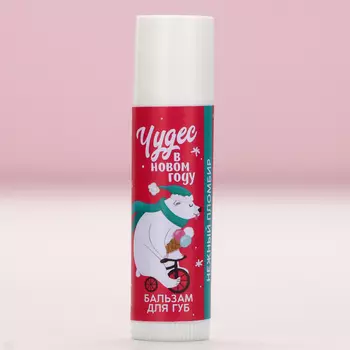 Бальзам для губ «Чудес!», 10 г, аромат пломбира, Чистое счастье
