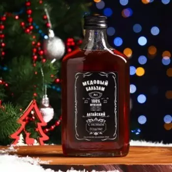 Новогодний медовый бальзам алтайский Мужской, 250 мл