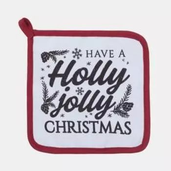 Набор кухонный Happy new taste: варежка-прихватка 2028 см, прихватка 1717 100% п/э