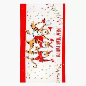 Новогодний подарочный набор Food, кухонное полотенце, прихватка, силикон.форма