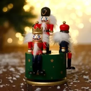 Набор 2 в 1 круглых коробок "Крафт" с окном, 21 х 11 - 18 х 10 см