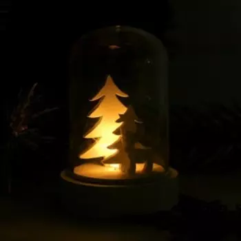 Новогодний сувенир с подсветкой «Лесной олень»