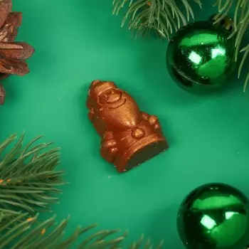 Новый год. Фигура из молочного шоколада "Дед Мороз мини" , 12 г ± 5 %