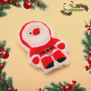 Игрушка для кошек новогодняя «Дед мороз», с кошечьей мятой, 11 см