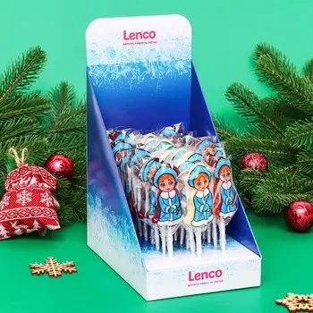 Карамель леденцовая новогодняя "Снегурочка", 17г