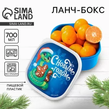 Новый год. Ланч-бокс «Сладкое настроение», 700 мл