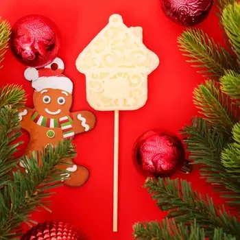 Леденец новогодний «Домик», 30 г