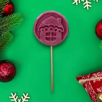 Леденец новогодний «Домики» микс, 30 г