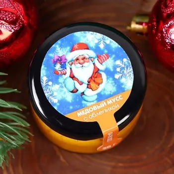 Медовый мусс "Детский Новый год", с облепихой, 30 г