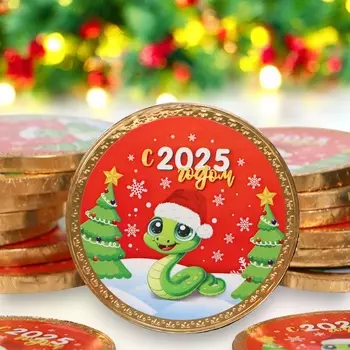 Шоколадная медаль «Детская лошадка 2026», 25 г