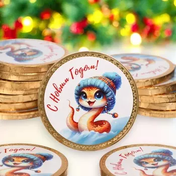 Шоколадная медаль «С годом Лошади», 25 г