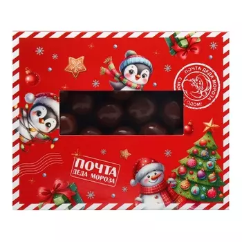 Шоколадное драже "Клубника в шоколаде", 100 г