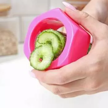 Нож для фигурной резки спиралью Доляна «Солнце», 8 см, цвет МИКС