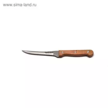 Нож для овощей Atlantis, цвет коричневый, 10 см