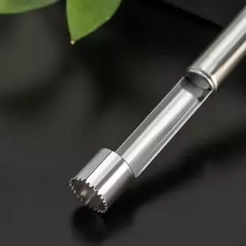 Нож для сердцевины Доляна «Металлик», 21 см, серебристый