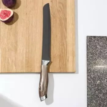 Нож Доляна «Дуротан», хлебный, лезвие 19,5 см