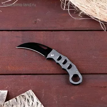 Нож-керамбит "Коготь", лезвие 6,5 см, микс