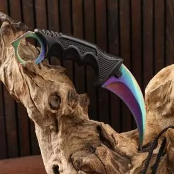 Нож-керамбит «Коготь орла», 20 см, клинок 90 мм/2.6 мм, градиент