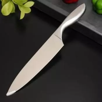 Нож-шеф Доляна Salomon, длина лезвия 20 см, серебристый