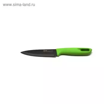 Нож кухонный IVO, цвет зелёный, 13 см