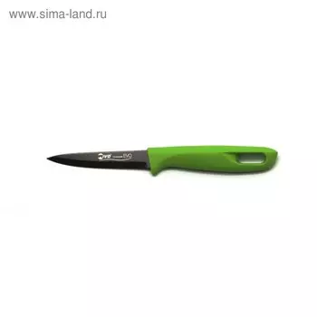 Нож кухонный IVO, цвет зелёный, 6 см