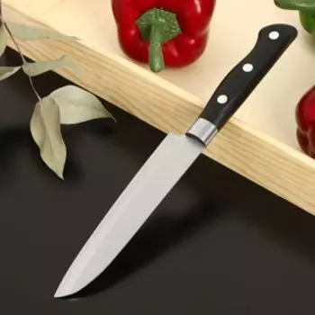 Нож кухонный Доляна «Кронос», лезвие 13,5 см