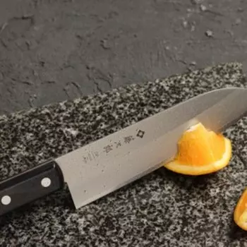 Нож кухонный Tojiro Western, сантоку, лезвие 17 см