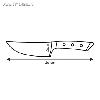 Нож кулинарный Tescoma Azza, 13 см