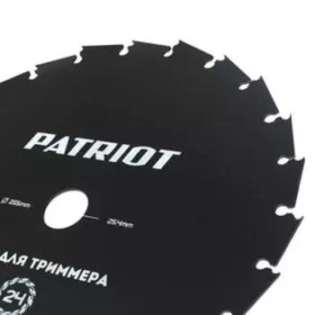 Нож PATRIOT TBM-24, 255х25.4 мм, 24 зуба