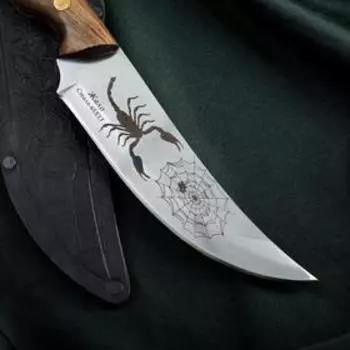 Нож разделочный Жало, нержавеющая сталь 65х13, 28,5х1,5 см, длина клинка 16 см