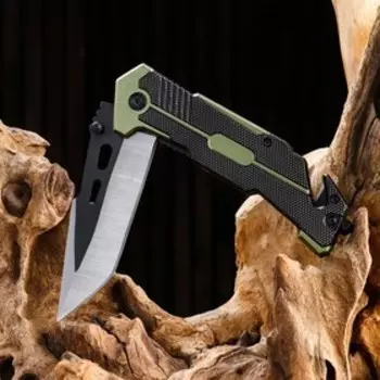 Нож складной «Захват» 21 см, клинок 90 мм/1.6 мм, со стропорезом