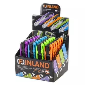 Нож строительный FINLAND 2013, SK2H, квадратный фиксатор, лезвие 18 мм