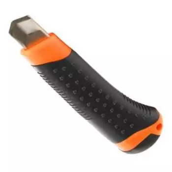 Нож строительный PATRIOT CKA-182, сегментированное лезвие, автофиксатор,18 мм