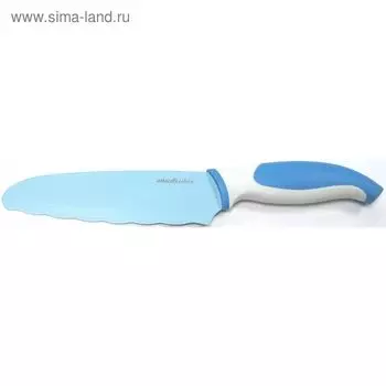 Нож универсальный Atlantis, цвет голубой, 16 см