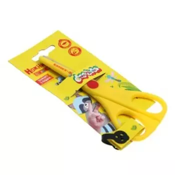Ножницы детские 13,5 см, "Каляка-Маляка", безопасные, металлические лезвия, пластиковые ручки