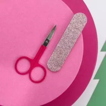 Ножницы и пилочка для маникюра Merry cat