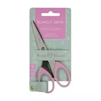 Ножницы канцелярские 14 см BrunoVisconti SlimCut Zefir