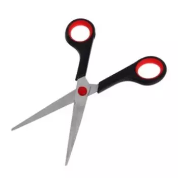 Ножницы канцелярские Calligrata, пластиковые ручки, 17см, МИКС