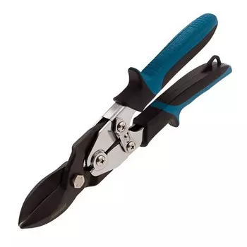 Ножницы по металлу GROSS PIRANHA, 255 мм, усиленные, прямой рез, СrMo