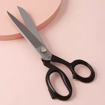 Ножницы портновские, кованые, 9'', 23 см, цвет чёрный