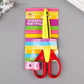 Ножницы рельефные 15,5 см МИКС