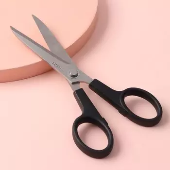 Ножницы универсальные, скошенное лезвие, 8", 20 см, МИКС