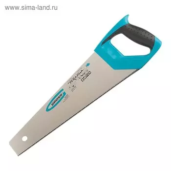 Ножовка по дереву GROSS PIRANHA, 400мм, 11-12 TPI, заточка 3D, калёный зуб
