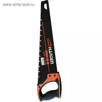Ножовка по дереву HARDEN 631116, 400 мм, зуб 3D, профессиональная