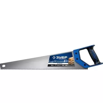 Ножовка по дереву ЗУБР "МОЛНИЯ 5" 15075-50_z02, 5 TPI, 500 мм