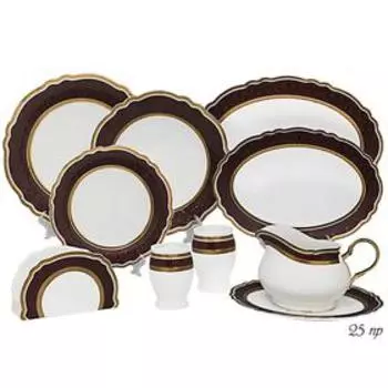 Обеденный сервиз, 25 предметов