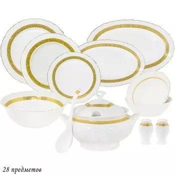 Обеденный сервиз Lenardi Annabelle, 28 предметов